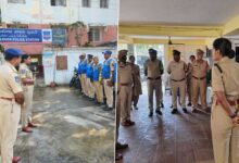 DCP Secunderabad Conducts Surprise Inspection at Chilkalguda Police Station, Issues Strong Directives