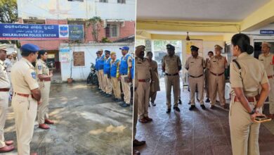 DCP Secunderabad Conducts Surprise Inspection at Chilkalguda Police Station, Issues Strong Directives