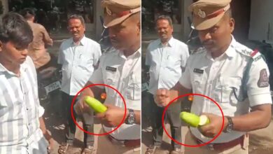 Chinese Manjha Can Kill: Malakpet Traffic Police SI Demonstrates Deadly Danger in Hyderabad