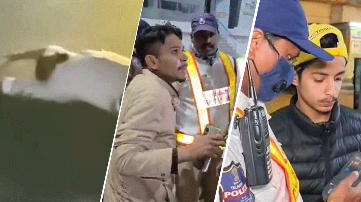 New Year Drunk-Driving Crackdown in Hyderabad Leaves Police and Public Stunned