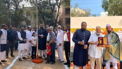 Faheem Qureshi Hoists National Flag and Distributes Prizes at Surya Nagar Colony Republic Day Celebrations