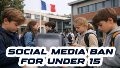 France Plans Social Media Ban for Children Under 15, Mobile Phone Restriction in High Schools from 2026