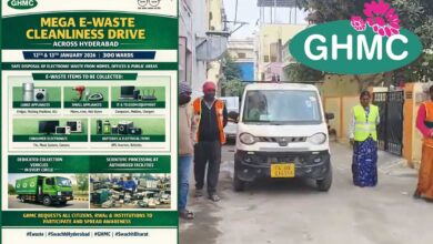 GHMC Announces Mega E-Waste Cleanliness Drive Across Hyderabad on January 12 & 13