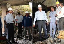 HYDRAA Steps Up Fire Safety Checks in Hyderabad, Commissioner Inspects Nampally Fire Site