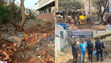 HYDRAA Removes Encroachments in Gachibowli and Shamirpet, Saves Park and Restores Road Access