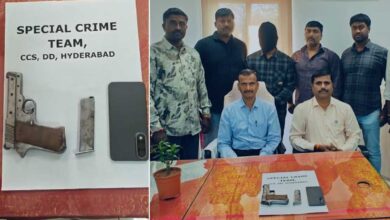 Hyderabad Shocker, Man Arrested with Illegal Country-Made Gun in Hussaini Alam Area