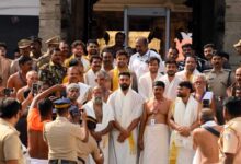 Indian cricket team visits Sree Padmanabhaswamy Temple ahead of T20I series finale in Kerala