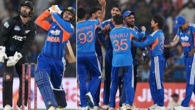 1st T20I: Abhishek Sharma’s Explosive 84 Powers India to 48-Run Win Over New Zealand