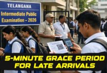 TS Inter Exams 2026: Telangana Board Allows 5-Minute Grace Period for Late Arrivals
