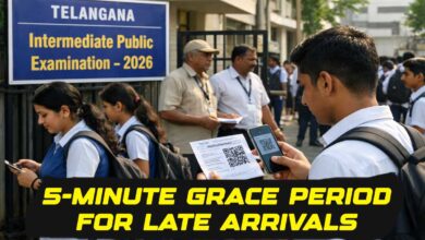 TS Inter Exams 2026: Telangana Board Allows 5-Minute Grace Period for Late Arrivals