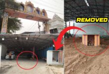 Government Land Taken in Name of Temple in Karwan, encroached by BJP Leaders, Alleges Residents