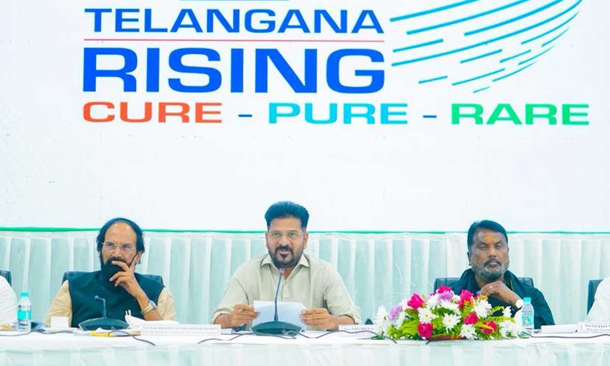 KCR Creating Water Disputes to Save BRS, Says CM Revanth Reddy; Congress Targets Past Irrigation Decisions