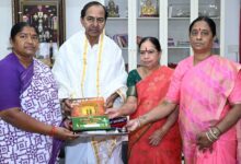 Ministers Seethakka Invite Former CM KCR to Medaram Jatara, Invitation Accepted