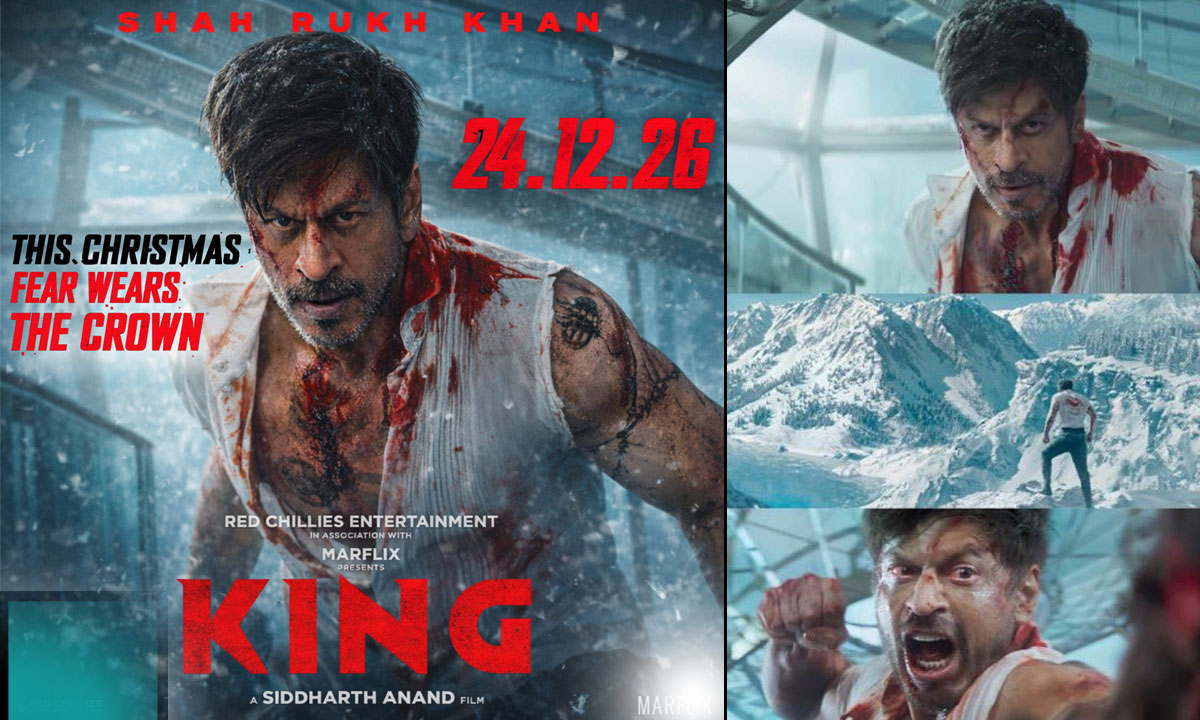Shah Rukh Khan announces release date of ‘King’ with a ‘roar’