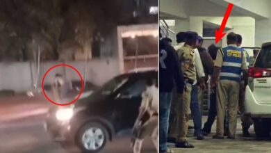 Mehdipatnam Drunken Driving Case: Man Threatens Police with Knife Near NMDC, Arrested After Brief Standoff