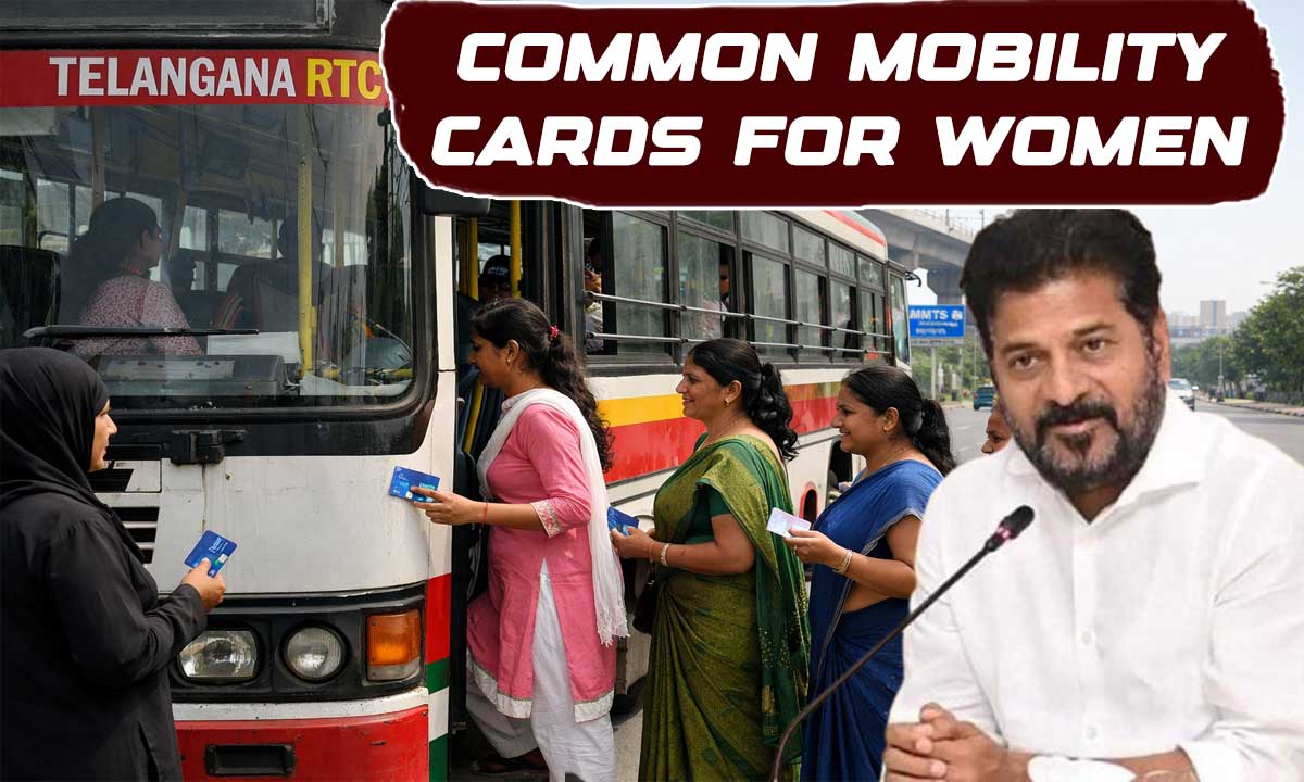 Mahalakshmi Scheme Gets Smart Upgrade Telangana Plans Common Mobility Cards for Women