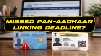 Missed PAN–Aadhaar Linking Deadline Your PAN Card May Stop Working in 2026 — Here’s What to Do