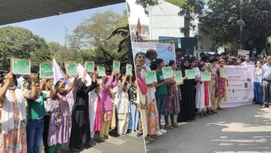 National Road Safety Month: Asif Nagar Traffic Police Conduct Awareness Drive with College Students
