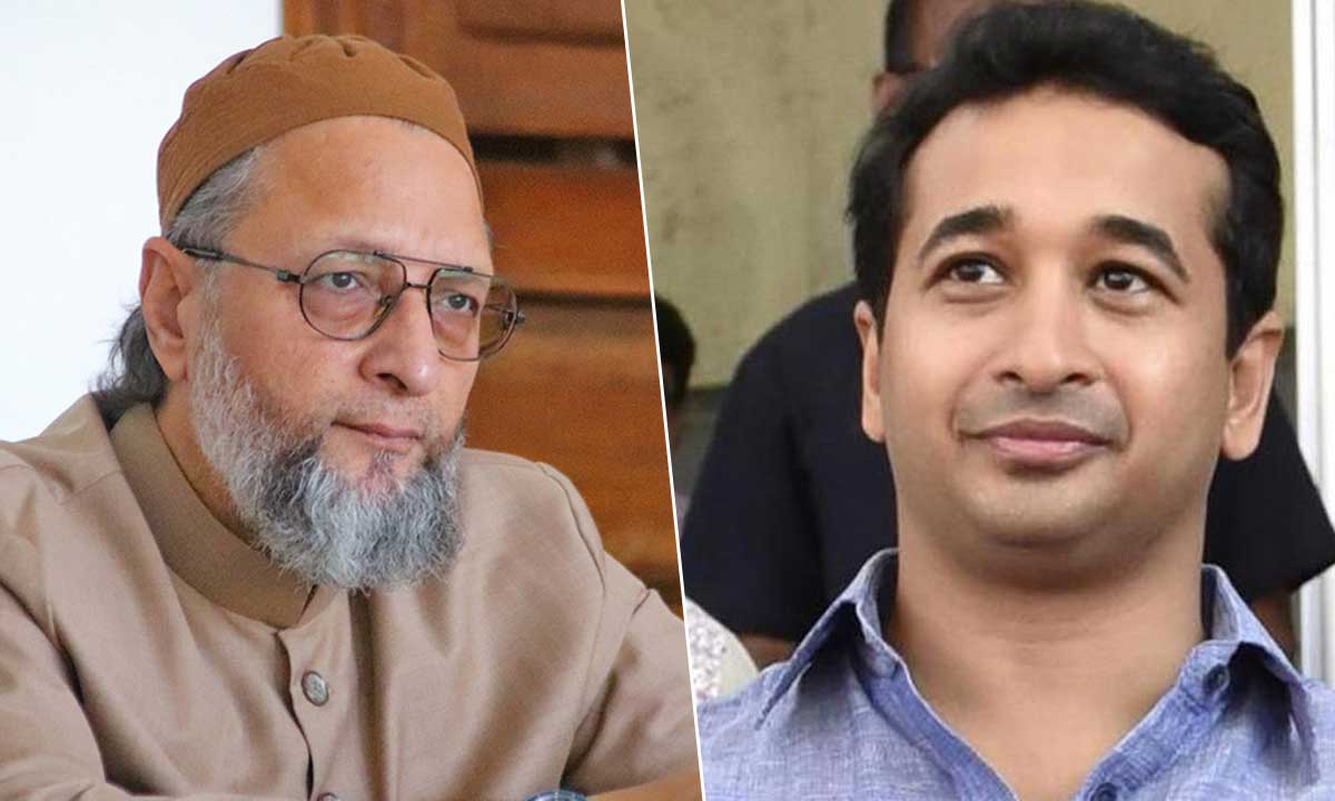Nitish Rane’s Remark on Owaisi Sparks Fresh Political Row