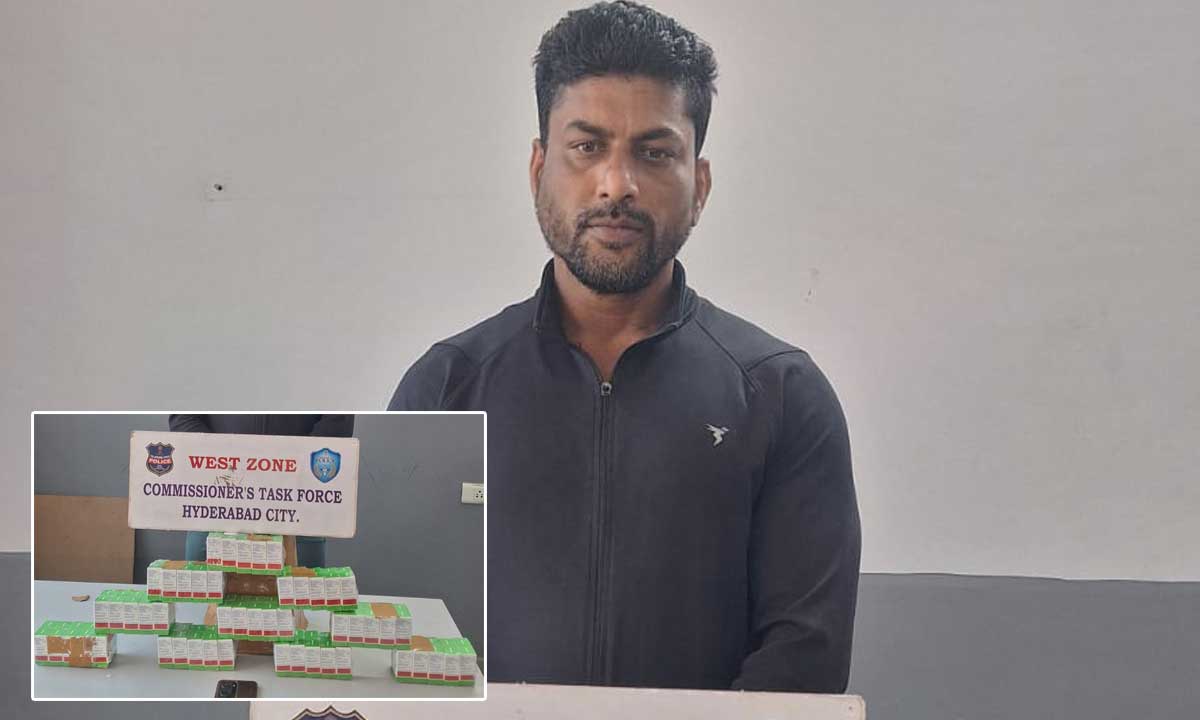 Hyderabad Task Force Busts Illegal Steroid Racket, Gym Trainer Arrested with Injections Worth ₹1.20 Lakh