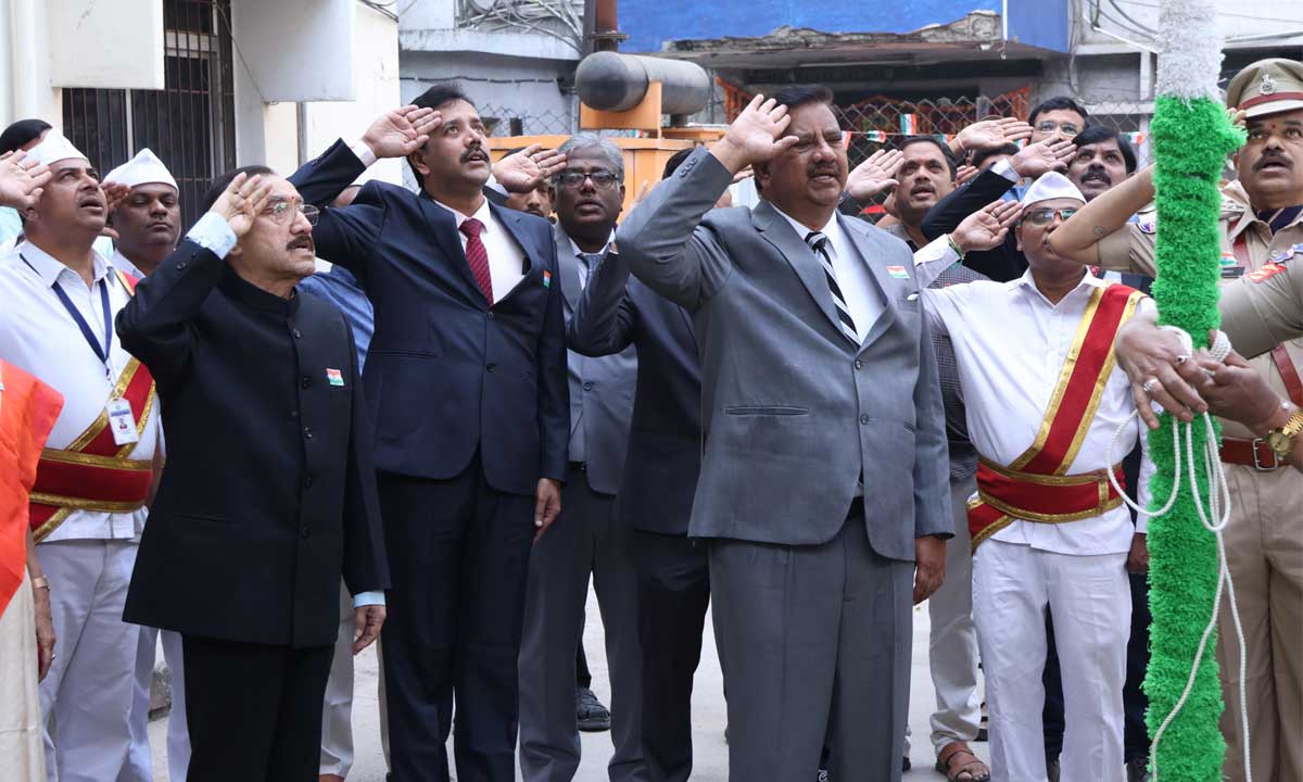 77th Republic Day Celebrated with Dignity at Telangana State Human Rights Commission