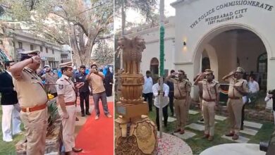 Hyderabad Old City Celebrates 77th Republic Day with Flag Hoisting at Purani Haveli
