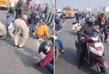  Silver on Road Triggers Kilometers-Long Traffic Jam as People Stop Vehicles to Collect it