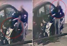 Bike Theft Caught on CCTV Near Maitri Hospital, Langer Houz Police Begin Probe