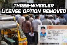Auto Drivers Face Trouble as Three-Wheeler License Option Removed from New Licensing System