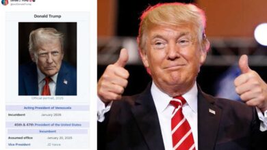Trump Shares ‘Acting President of Venezuela’ Image, Sparks Global Debate