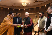 Telangana Governor Jishnu Dev Varma Attends Manipur, Meghalaya and Tripura Statehood Day Celebrations in Hyderabad