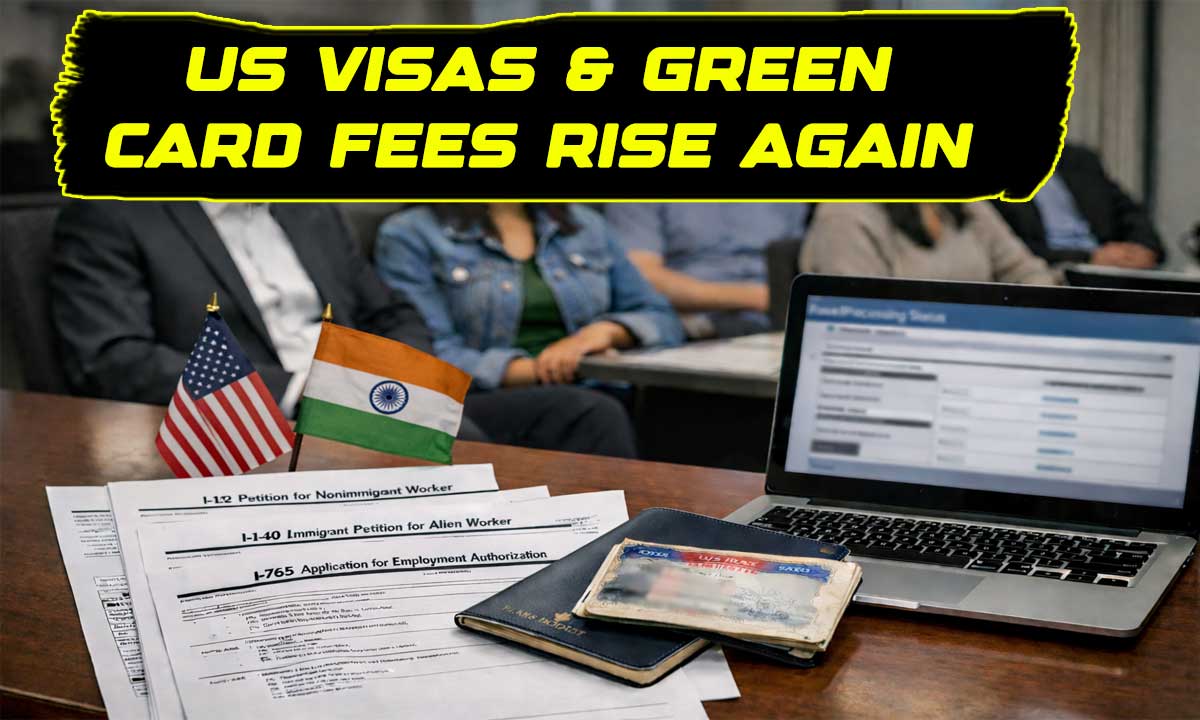 H-1B, OPT & Green Card Fees Rise Again Under Premium Processing: What Indians Should Know and Why It Matters