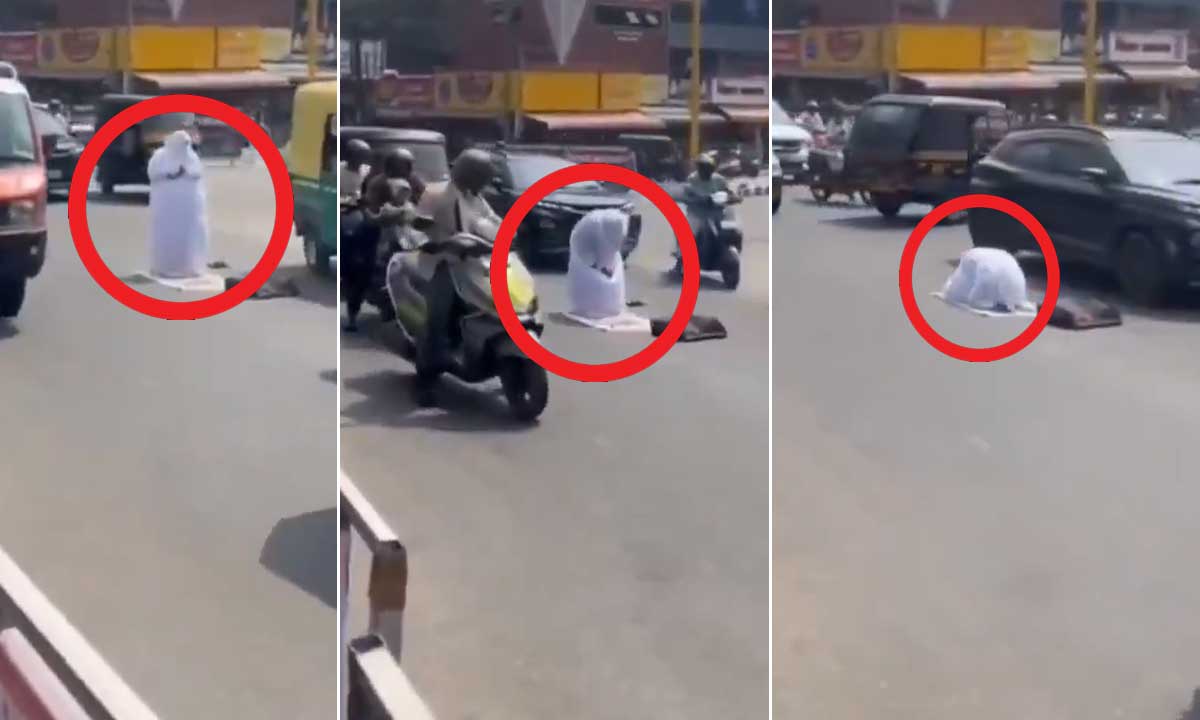 Why this Woman Offered Namaz on a Road in Kerala: Here’s the Real Reason: Video