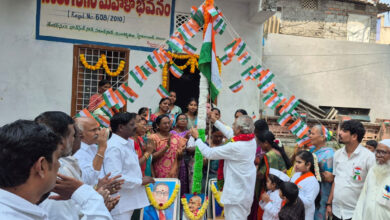 **AITUC Leader Azeez Pasha Slams Centre Over Labour Codes, Mahatma Gandhi Legacy at Republic Day Meeting**