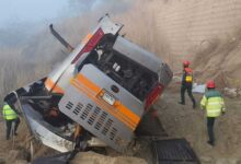Pakistan: Five killed, 24 injured after bus falls into ravine in Punjab