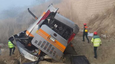 Pakistan: Five killed, 24 injured after bus falls into ravine in Punjab