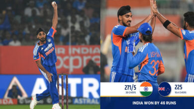 5th T20I: Arshdeep picks five-for as India beat New Zealand by 46 runs, win series 4-1