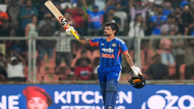 5th T20I: Kishan's 42-ball hundred, Suryakumar’s 63 carries India to mammoth 271/5