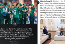 T20 WC: ‘Pakistan will play India match but..’ Sources after PCB chief Naqvi meets PM Sharif (Lead)