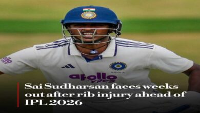 Sai Sudharsan faces lengthy spell on sidelines after fractured rib rehab begins at CoE