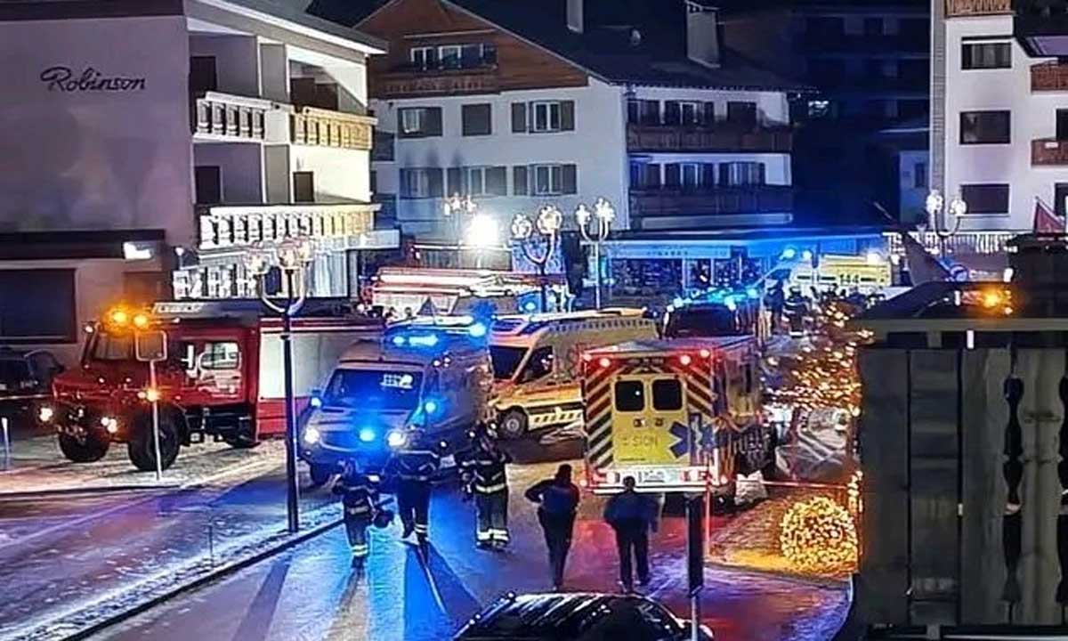 Dozens feared dead, over 100 injured after explosion in Swiss ski resort (Ld)