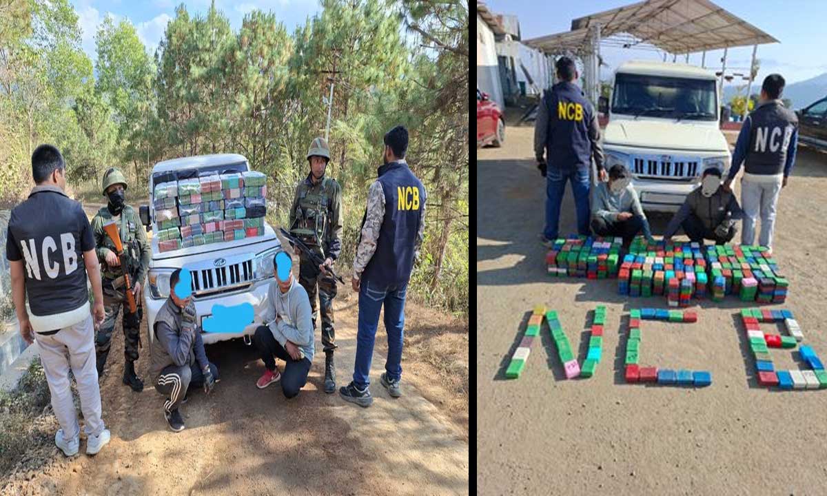 NCB arrests two traffickers, seizes 7.3 kg heroin near India-Myanmar border