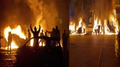 Over 1100 vehicles set on fire across France during New Year's Eve celebrations