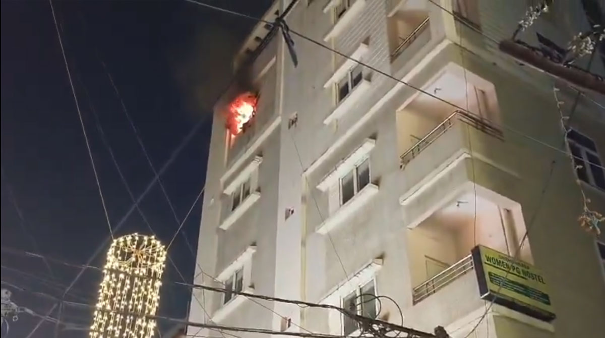 House Fire Reported in KPHB Colony, No Casualties