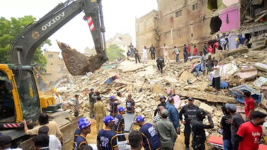 Death toll in Karachi building collapse rises to 13