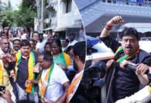 Telangana BJP chief taken into custody by police in Hyderabad