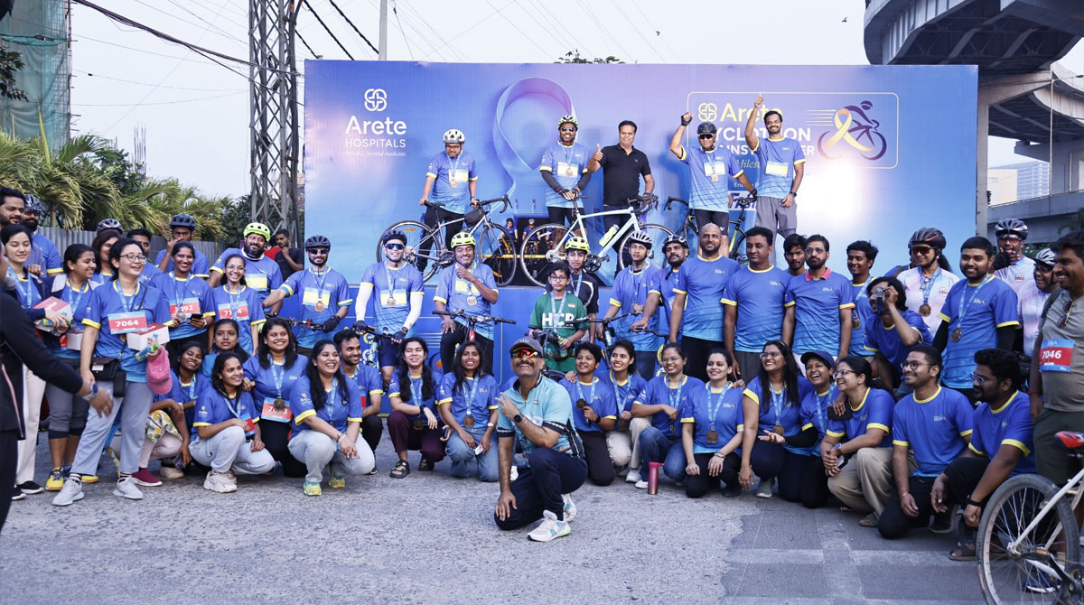 Pedalling for Prevention: Arete Hospitals’ Cyclothon Draws Community Together for Cancer Awareness