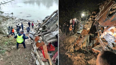 17 killed as bus plunges into Trishuli River in Nepal's Dhading