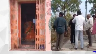 Hanuman Temple Idol Damaged in Barks Area