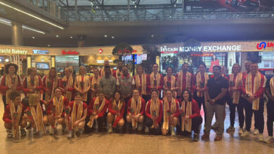 England women’s hockey team reaches Hyderabad for FIH World Cup 2026 Qualifiers